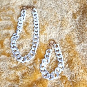 Necklace and bracelet